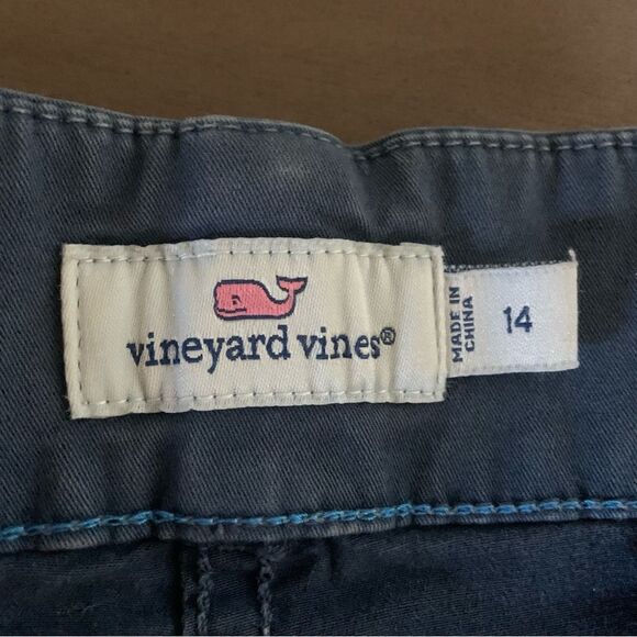 VINEYARD VINES Women’s Chino 3” Shorts Navy Blue Size 14 - Picture 8 of 12